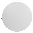 thumbnail image 3 of Kingfisher Lane 60.5" Round Bi-Fold Granite Folding Table in White, 3 of 4