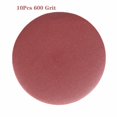 thumbnail image 1 of 10 Pcs Feuilles de Sable Disques Rondes 5 Pouces/125mm 40-2000Granules Polissage Papier de Sable, 1 of 9