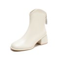 thumbnail image 2 of Styesk Boots for Women Winter Thick Bottom Boots Female Boots But Knee Thin Within The High Boots Water Proof Boots Round Toe Rider Boots Work Boots for Women, 2 of 7