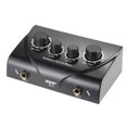 thumbnail image 1 of MesaSe Portable Karaoke Sound Audio Stereo Echo Mixer Dual Microphone Inputs With RCA Cable Power Adapter for TV PC Smartphone Amplifier, 1 of 7