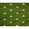 thumbnail image 4 of oneOone Polyester Lycra Dark Green Fabric Triangle Geometric Fabric For Sewing Printed Craft Fabric By The Yard 56 Inch Wide, 4 of 4