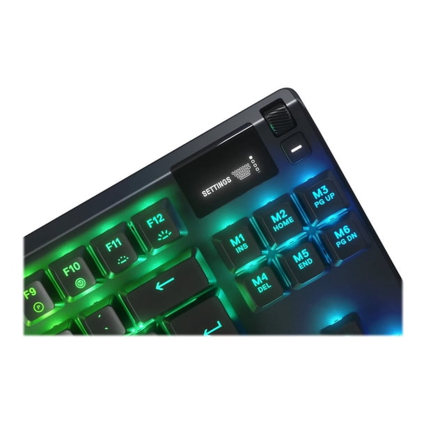 SteelSeries Apex Pro TKL - Keyboard - with display - backlit