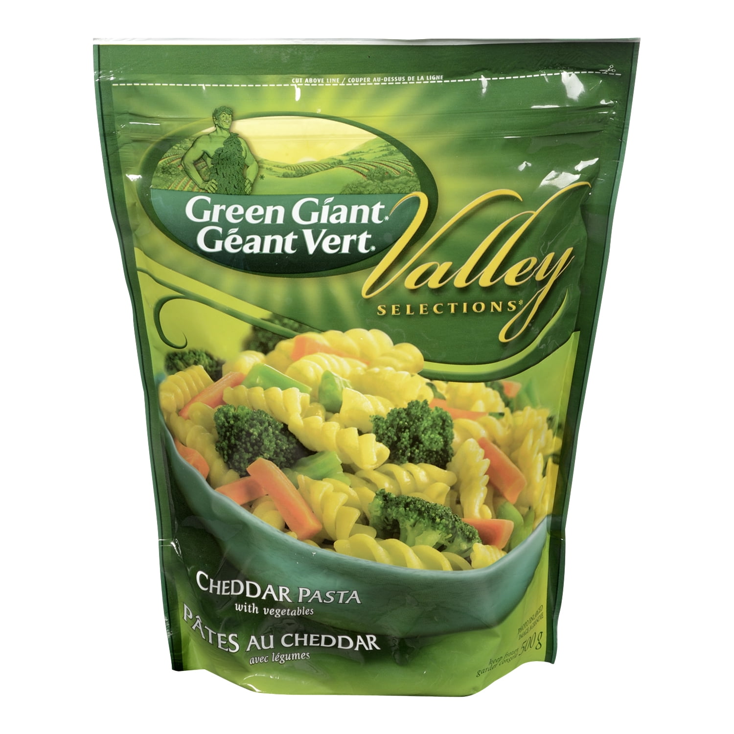 Pâtes Au Cheddar Avec Légumes Valley Selections*. Un Plat D’Accompagnement Complet. Pâtes Au Cheddar Avec Légumes Valley Selections Green Gaints