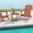 thumbnail image 2 of Gymax 2 Pieces Adirondack Outdoor Side Table Patio 2-Tier Square End Table Sturdy Coffee Table, 2 of 9