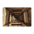 thumbnail image 2 of Multicolour Entrance Door Mat, Absorbent Nonslip Foot Mat with Stereoscopic Visual Effect, Decorative Floor Covering for Home, Bathroom, and Kitchen, 60x40 cm, 2 of 6