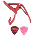 thumbnail image 3 of Bass Capo, Electric Guitar Capo Alloy Wide Application Quick Tone Change  For Playing Red, 3 of 8