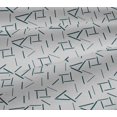 thumbnail image 5 of oneOone Viscose Jersey Fabric Line Geometric Decor Fabric Printed BTY 60 Inch Wide, 5 of 5