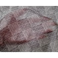 thumbnail image 4 of oneOone Silk Tabby Fabric Geometric Block Decor Fabric Printed BTY 42 Inch Wide, 4 of 4