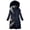 Navy, variant on LOVZFMLL Winter Jackets for Women Fashion Woman Lengthened And Thickened Medium Hooded Length Down Coat Jacket
