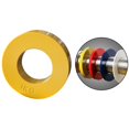 thumbnail image 1 of Disques de Poids Fractionnels Standards pour Dynamophilie & Levage - Jaune 1kg, 1 of 10