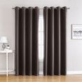 thumbnail image 1 of Xingzhi 2pieces Colorful Ambiance With Blackout Curtains In Various Colors brown 132*160, 1 of 6