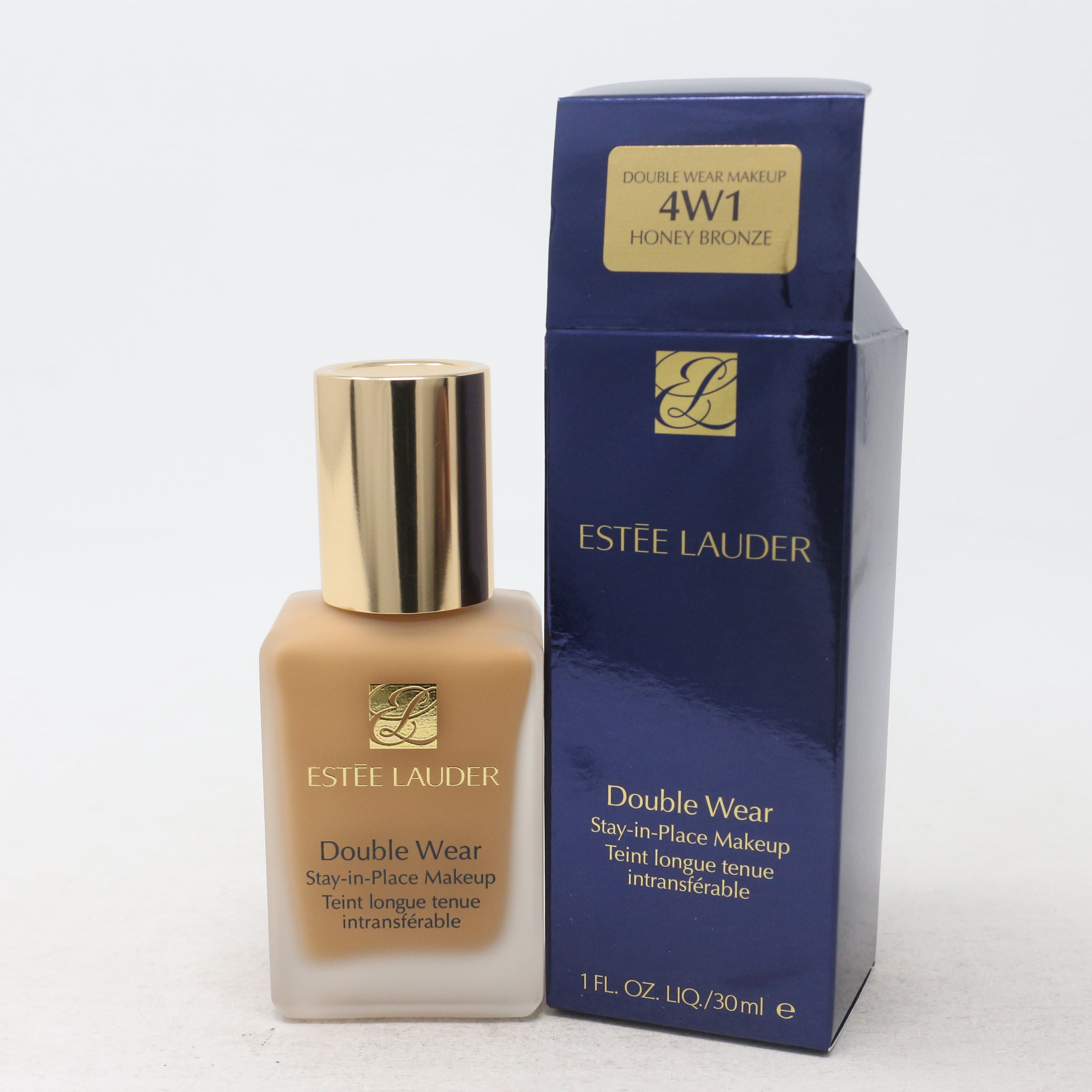 Estee Lauder Double Wear Stay-In-Place Makeup 1oz 4W1 Honey Bronze New With Box