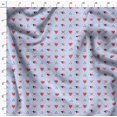 thumbnail image 4 of Soimoi Blue Rayon Fabric Triangle & Arrow Heart Printed Fabric 1 Yard 56 Inch Wide, 4 of 5