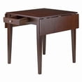 thumbnail image 5 of Winsome Hamilton Double Drop Leaf Dining Table, Walnut - 94141, 5 of 5