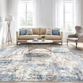 thumbnail image 1 of UERMEI 8'x10' Large Area Rugs for Living Room, Washable Non Slip Indoor Rug for Bedroom Home Decor Carpets, Modern Abstract Printed Carpet, Blue, 1 of 10