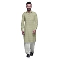 thumbnail image 1 of PathaniKurtaPyjama Traditional KurtaSet For Boys Summer Clothing, 1 of 5