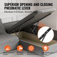 thumbnail image 4 of VEVOR Bed Lift 59x79 in Compatible Bed Size 264.5 lbs Load DIY Wall Bed Hardware, 4 of 9