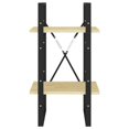 thumbnail image 3 of vidaXL 2-Tier Book Cabinet 40x30x70 cm Solid Pine Wood, 3 of 5