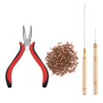 thumbnail image 1 of lionlar Hair Extension Kit Plier Plus Pulling Hook Bead Device And Loop Tool Kits - 11#, 1 of 6