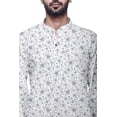 thumbnail image 3 of Atasi Kurta-Chemise pour Homme en Coton à Patte de Boutonnage, Kurta-Chemise Courte Décontractée Imprimée, 3 of 5