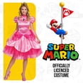 thumbnail image 5 of Women's Super Mario Deluxe Princess Peach Costume, 5 of 5