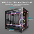 thumbnail image 4 of ANTEC DARK CUBE GAMING CASE C5 ARGB, BLACK - Mid Tower, 4 of 9