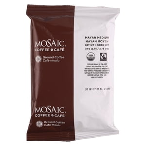 Mosaic Café maya moyen, commerce équitable biologique 48 Unités/cas