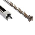 thumbnail image 3 of Square Square Hole Mortiser Drill Bit Round Shank Holes Opener Drilling Tool for Woodworking, 3 of 8