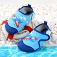 thumbnail image 2 of MIASHUI Kids Water Shoes Non-Slip Barefoot Aqua Socks for Beach Swimming Pool,Dark Blue,8-9 Years, 2 of 3