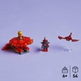 thumbnail image 4 of LEGO NINJAGO Kai's Dragon Spinjitzu Spinner - Spinning Blade Battle Building Toy for Kids, Boys and Girls, Ages 6+ - with 2 Minifigures - Gift Idea for Birthdays - 71823, 4 of 6