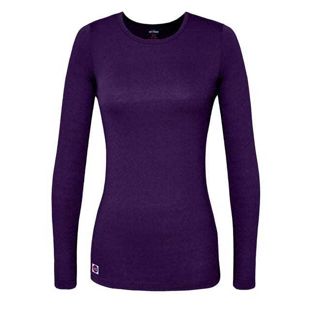 Sivvan Womens Comfort Long Sleeve T-Shirt/Underscrub Tee
