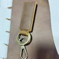 thumbnail image 4 of Leather Retro Cowhide Keychain Metal Lobster Clasp Pendant Fashion Personalized Anti-lost Car Keyring Keyholder wholesale, 4 of 4