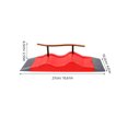 thumbnail image 2 of YSNOOWE Fingerboard Skatepark Ramp with Plastic Skateboard Deck and Detailed Finger Skate Model, 2 of 8