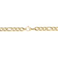 thumbnail image 3 of Collier Chaîne Figaro pour Homme 20 Pouces en Acier Inoxydable Jaune - 5 mm, 3 of 4