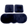 thumbnail image 2 of Openpig Imitation Seat Cover Car Seat Cushion Interior Plus Velvet Thick Warm Three-piece Set, 2 of 3
