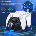 thumbnail image 3 of PS5 Controller Charger, Charging Station for PlayStation 5 Controller, Fast PS5 Charging Dock Station with LED Indicator, PS5 Accessories, 3 of 12