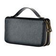 thumbnail image 1 of Womens Double Zipper Wallet Clutch Purse with Phone Holder, 1 of 5