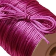 thumbnail image 2 of CHOK 100 yards Satin Rattail Cord 2mm shamballa nylon macrame kumihimo string, 2 of 6
