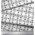 thumbnail image 2 of Soimoi Moss Georgette Fabric Damask Decorative Print Sewing Fabric Yard 42 Inch Wide, 2 of 3