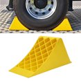 thumbnail image 1 of Cales de Roue Robustes, Capacité de Charge de 2000 à 6000 Lbs, Stabilité Améliorée, Maintien Sécurisé, Blocs de Roue RV pour Camion ATV, 1 of 7