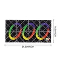 thumbnail image 1 of Leutsin Fidget Toys 8 Panels 3 Rings Magic Folding Puzzle Cubes Twi Sty Stress Relieve, 1 of 2