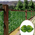 thumbnail image 4 of Artificial Leaf Privacy Fence Roll Wall Landscaping Fence Privacy Fence Screen Outdoor Garden Backyard Balcony Fence, 4 of 6
