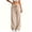 Beige, variant on Nfurl Womens Sweatpants High Waist Straight Leg Sweatpant with Pockets Drawstring Elastic Waistband Sweat Pants Workout Yoga Loose Casual Trousers Black,S