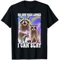thumbnail image 1 of Idk How Much Longer I Can Slay Raccoon T-Shirt - Black - 3XL, 1 of 2