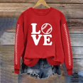thumbnail image 1 of EQWLJWE Chemises à Manches Longues pour Femmes Décontractées en Solde, Chemises d'Été pour Femmes 2024 Tendance Vacances, Sweat à Capuche Imprimé Col Rond Automne pour Femmes, 1 of 4