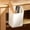 Blanc, variante sur Petit Panier de Cuisine Étagère de Salle de Bain Suspendable Panier de Rangement Mural en Plastique pour Gingembre et Ail