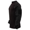 thumbnail image 2 of Rothco Military FR NYCO Combat Shirt - Black, 5X-Large, 2 of 3