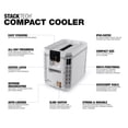 thumbnail image 2 of ToughBuilt StackTech Compact Cooler, Stackable 16 Quart Hard Shell Ice Chest, White, 2 of 11