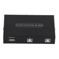 thumbnail image 2 of Commutateur de Partage, Commutateur de Partage USB 2.0 2/4 Ports pour Commutateur de Partage d'Imprimante pour Scanner de PC Haute Performance, 2 of 14