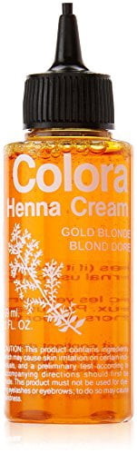 Colora Crème au Henné, Blond Doré, 2 Fl Oz